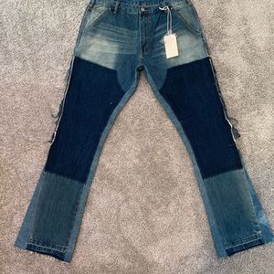 MNML B118 FLARE WORK DENIM